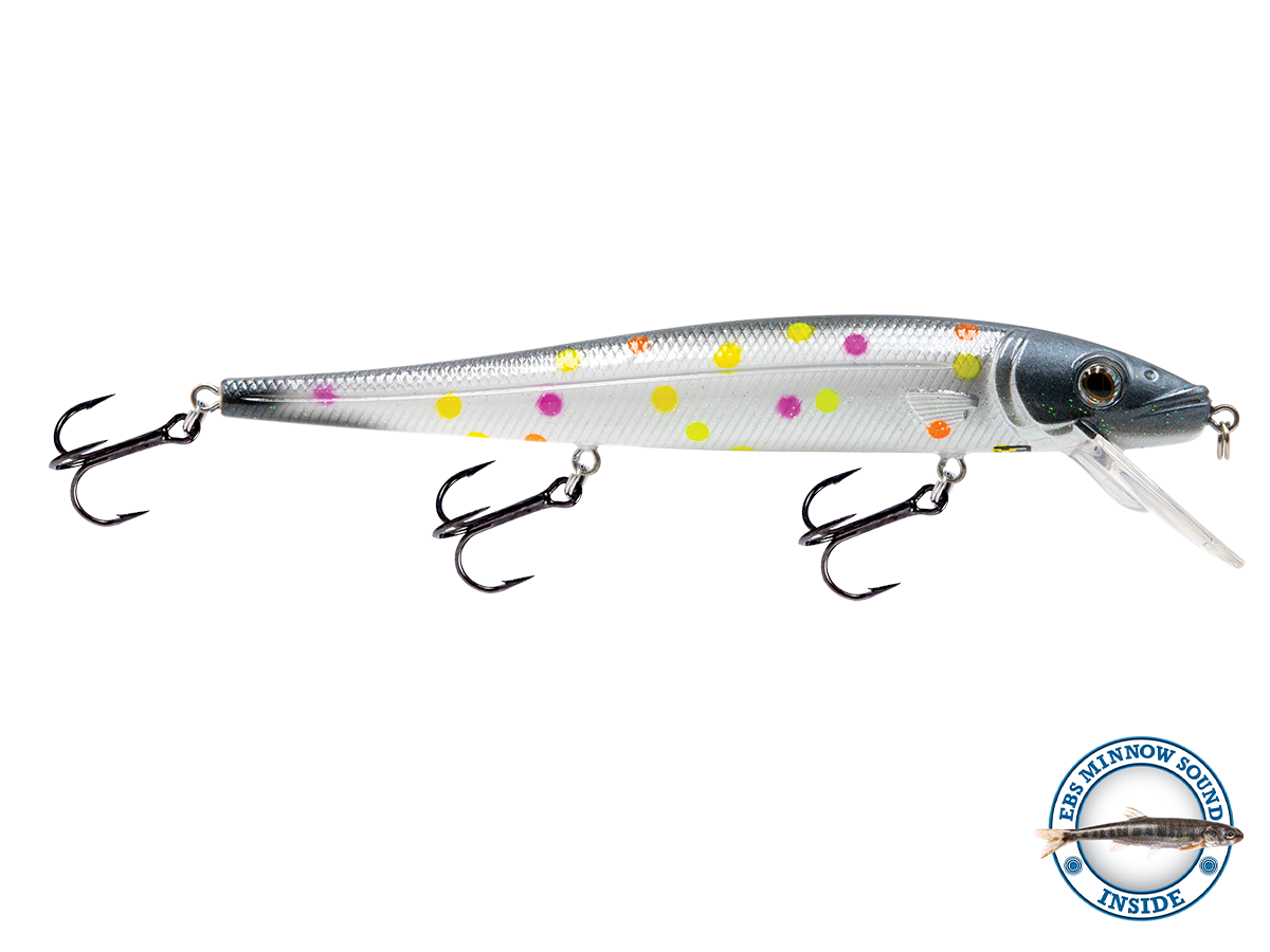 Livingston Lures Walleye Jerkbait 136 for fall bass fishing in northern New York