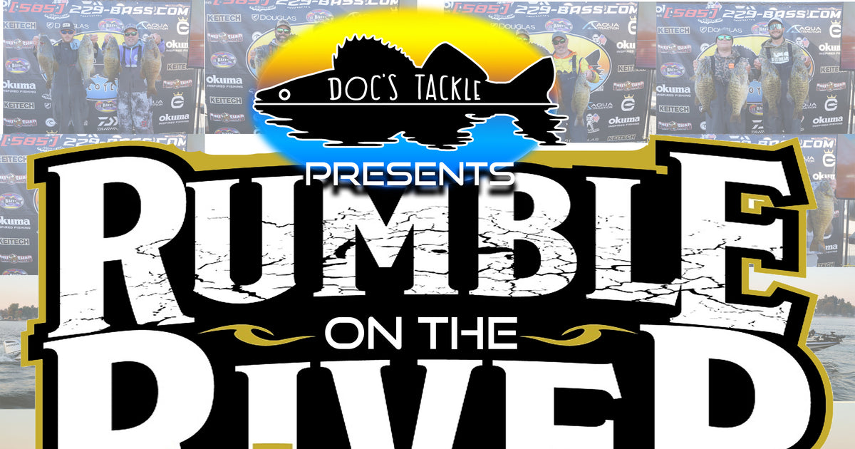 Doc’s Tackle Rumble on the River tournament graphic