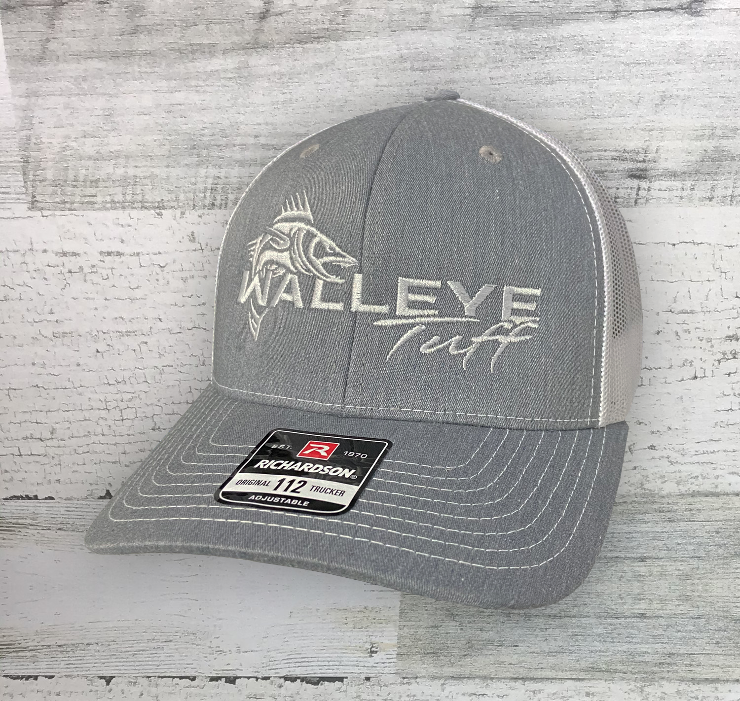 Walleye Tuff - Heather Richardson Trucker Cap — fishing hat