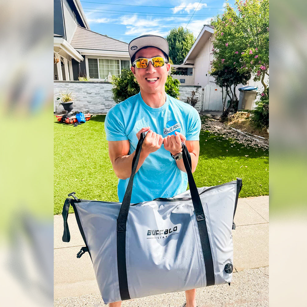 45QT Fish Cooler Bag With Flat Bottom, view 2