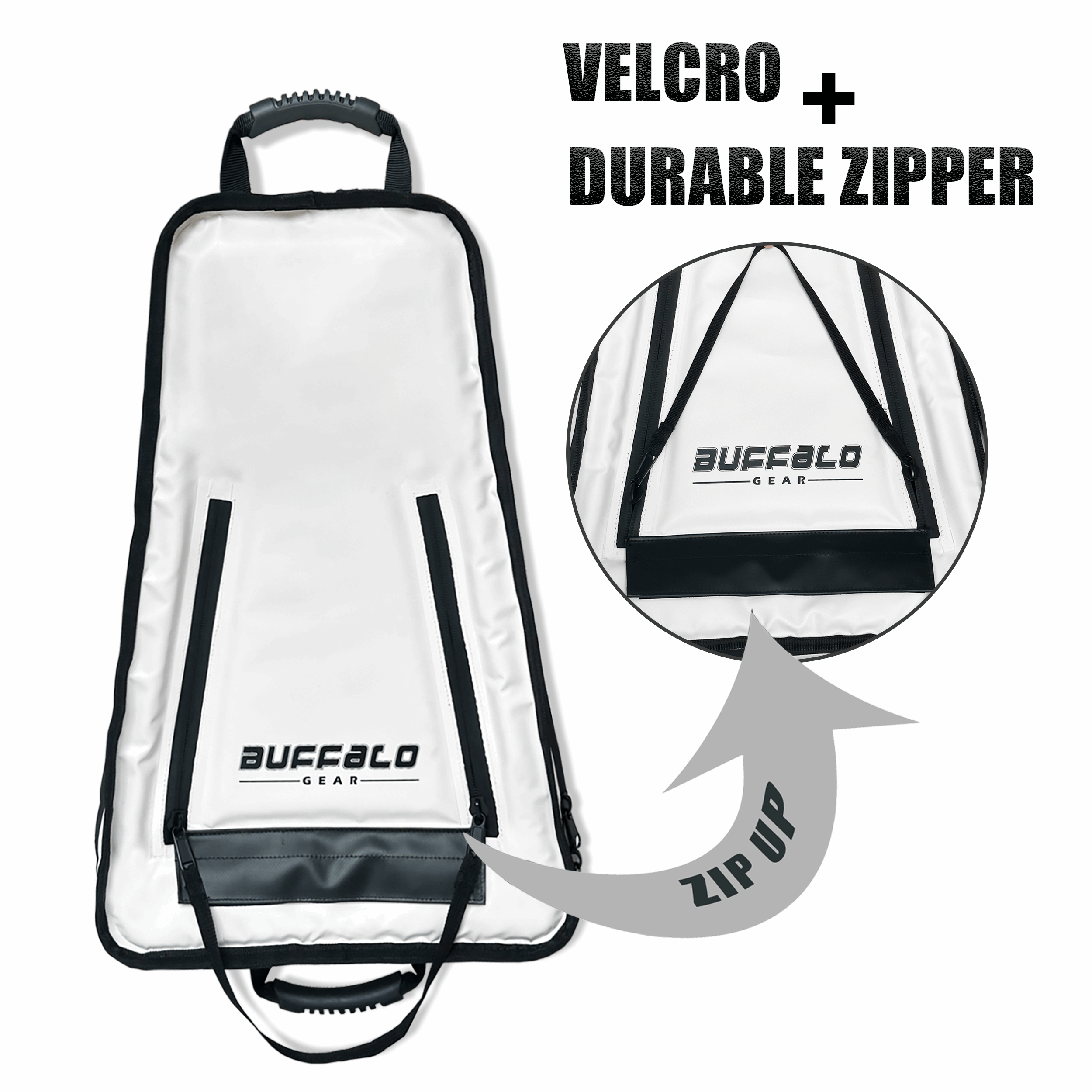25'' Kayak Fish Cooler Bag with Shoulder Strap, view 3