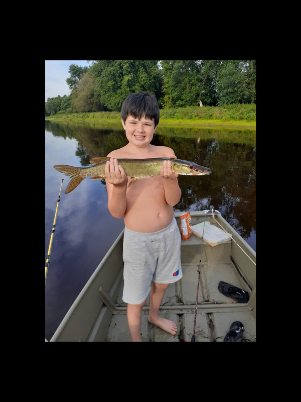 Musky caught by Landyn