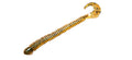 Ring Worm 4" - Pumpkin Green (10-Pack) — soft plastic fishing bait