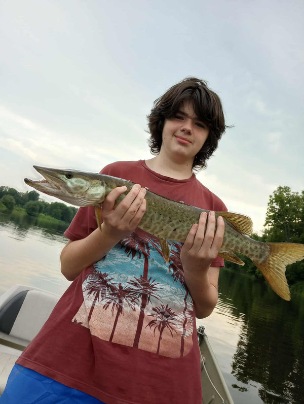 Musky caught by Landyn