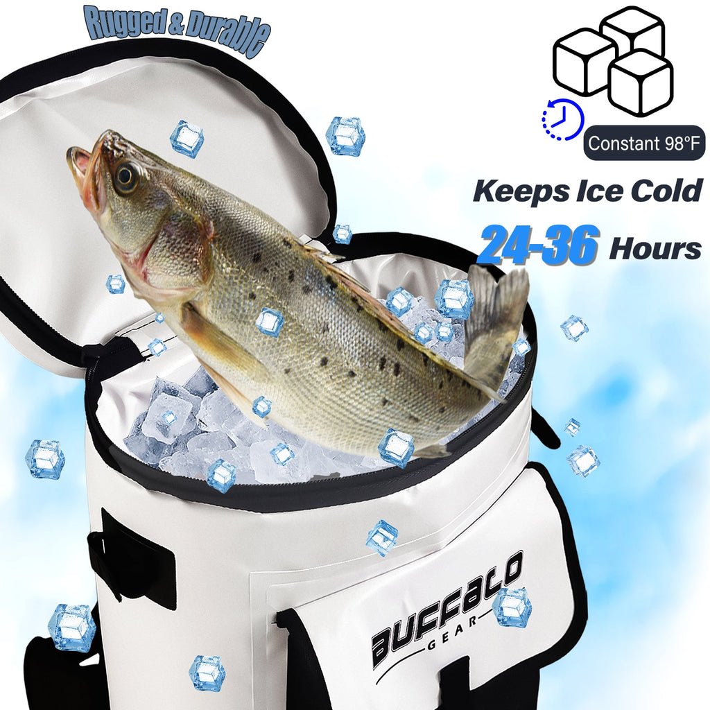 31QT Fish Cooler Backpack, Kill Backpack, view 5