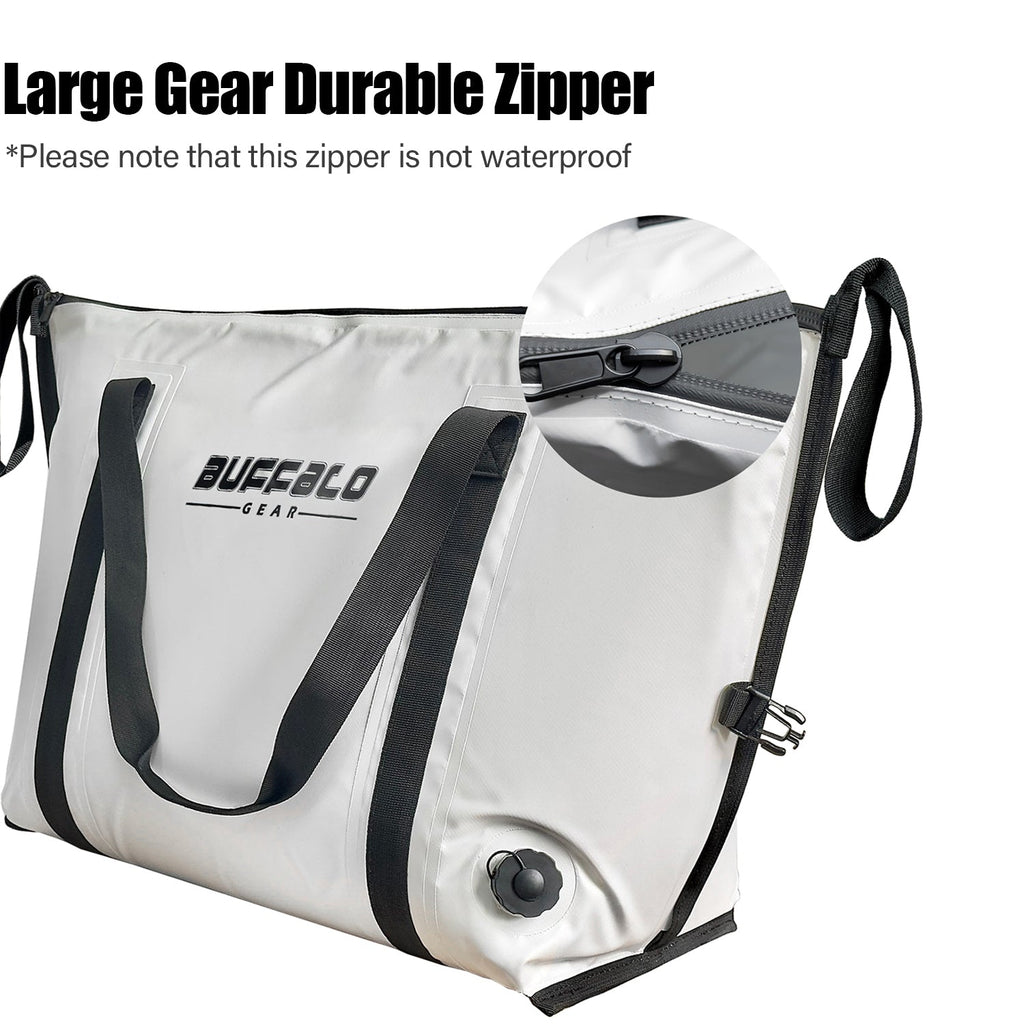 45QT Fish Cooler Bag With Flat Bottom, view 4