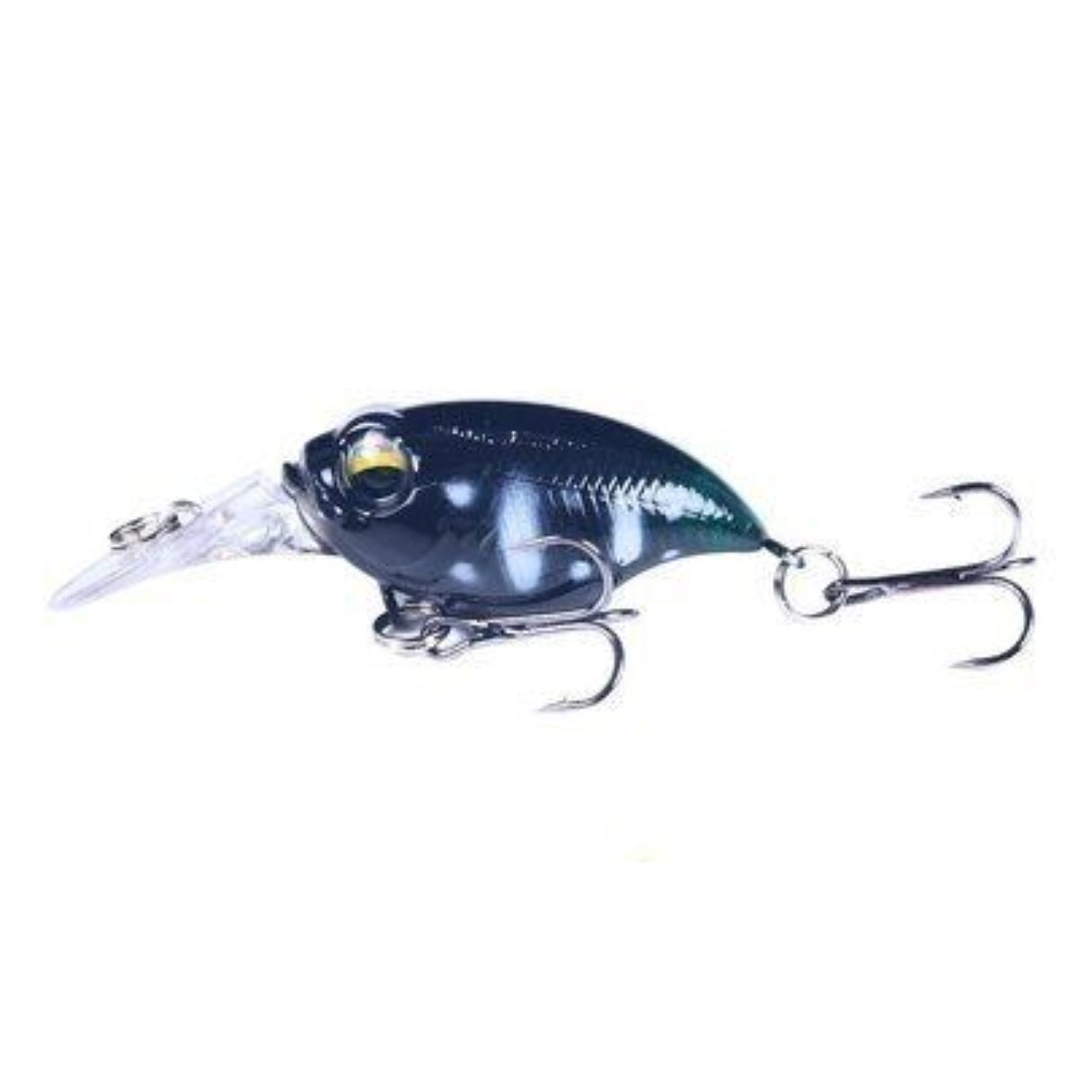 Mini Crankbait (0 - 3') - Black White