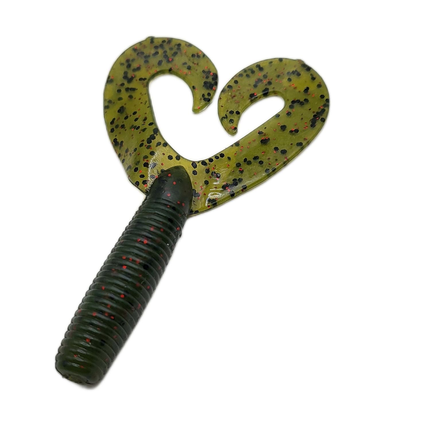 Twin Tail Grub 4" (10-Pack) — soft plastic fishing bait, view 4