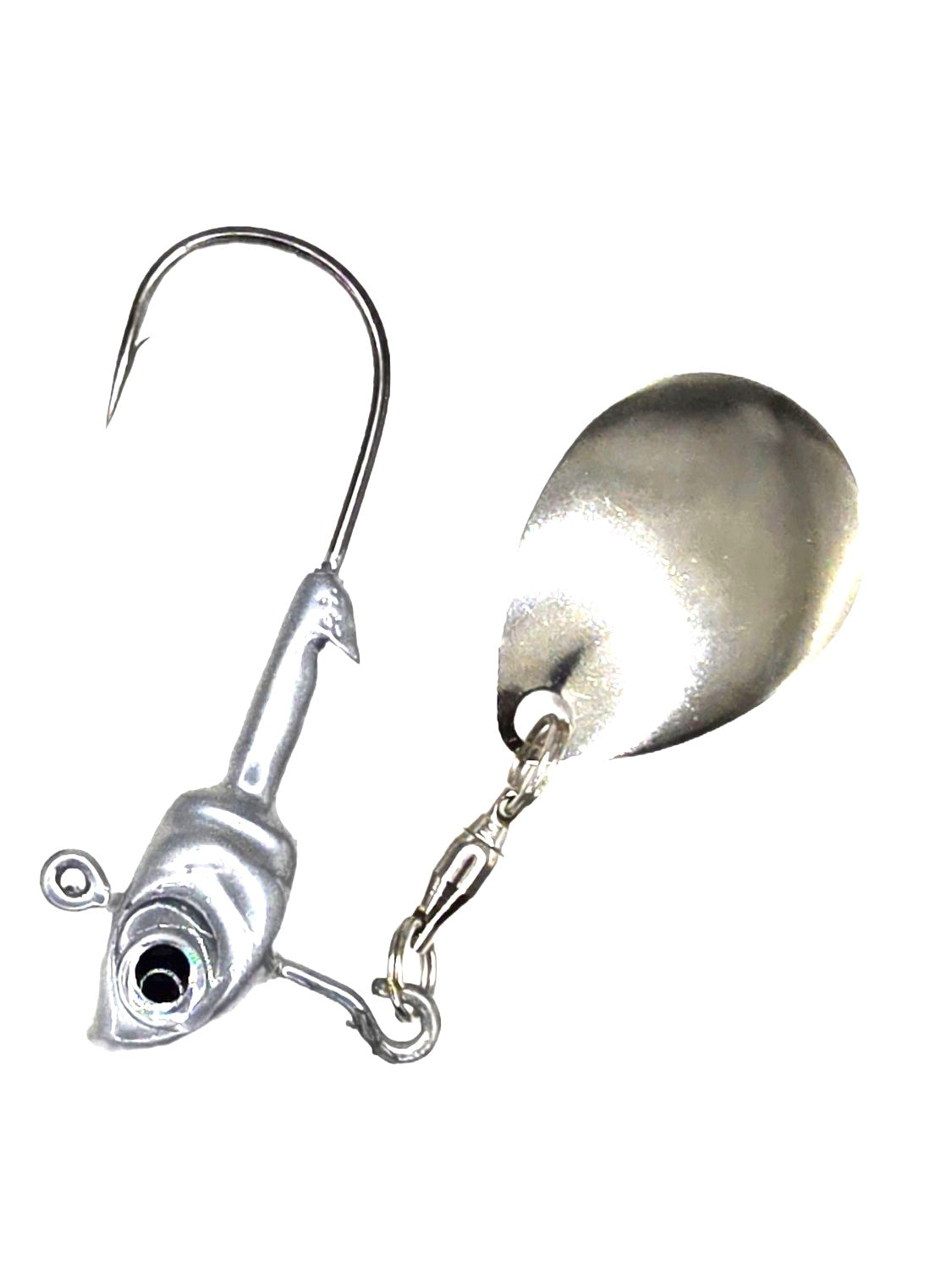 Underspin - Chrome — soft plastic fishing bait, view 2