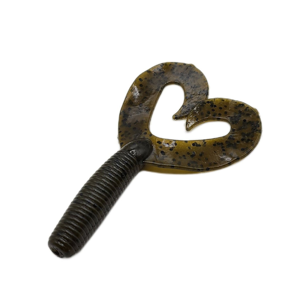 Twin Tail Grub 4" (10-Pack) — soft plastic fishing bait, view 2