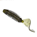 Screw Tail - Watermelon Pepper (15-Pack) — soft plastic fishing bait