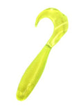 Shad Grub 2.5" - Chartreuse (10-Pack) — soft plastic fishing bait