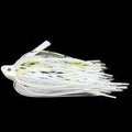 Swim Jig - White Chartreuse Illusion — fishing jig