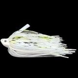 Swim Jig - White Chartreuse Illusion — fishing jig