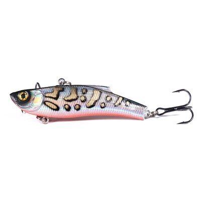 Lipless Minnow - Chrome Gold — crankbait fishing lure