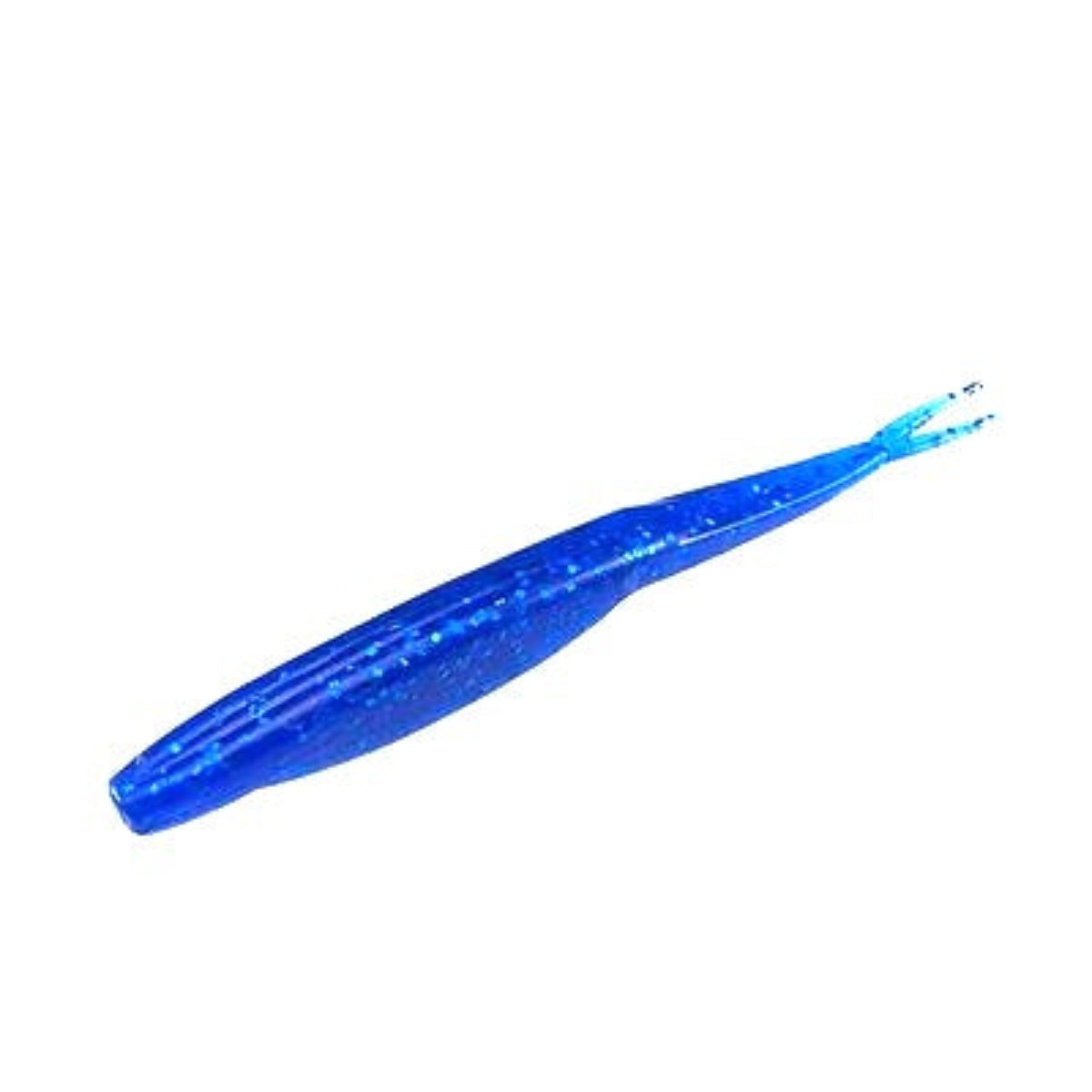 Split Tail Jerk - Blue Sapphire (10-Pack) — soft plastic fishing bait