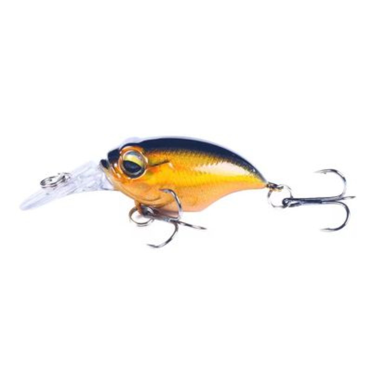 Mini Crankbait (0 - 3') - Black Back Gold