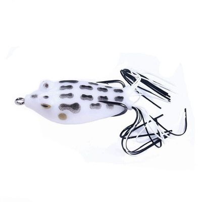 Hollow Body Frog - White — topwater fishing lure