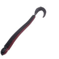 Ring Worm 4" - Red Shad (10-Pack) — soft plastic fishing bait