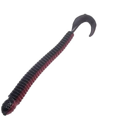 Ring Worm 4" - Red Shad (10-Pack) — soft plastic fishing bait