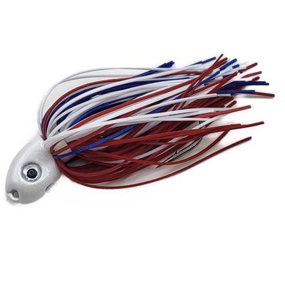 Swim Jig - Patriot (Red White & Blue) — fishing jig