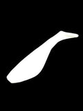 Swim Shad 2" - White (10-Pack) — soft plastic fishing bait