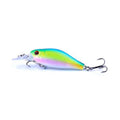 Mini Minnow (0 - 3') - Blue Chartreuse — soft plastic fishing bait