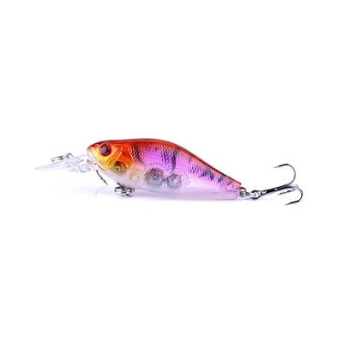 Mini Minnow (0 - 3') - Red Pink — crankbait fishing lure
