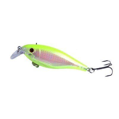 Square Bill Minnow (0 - 5 ft. ) - Limetreuse — crankbait fishing lure