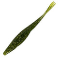 Triple Tail Jerk Shad - Watermelon Gold Flakes (6-Pack) — soft plastic fishing bait