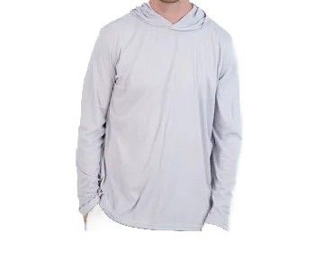 Teaser Hoodie - Light Grey — fishing hoodie