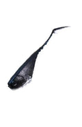 Swim Shad 2" - White Black (10-Pack) — soft plastic fishing bait