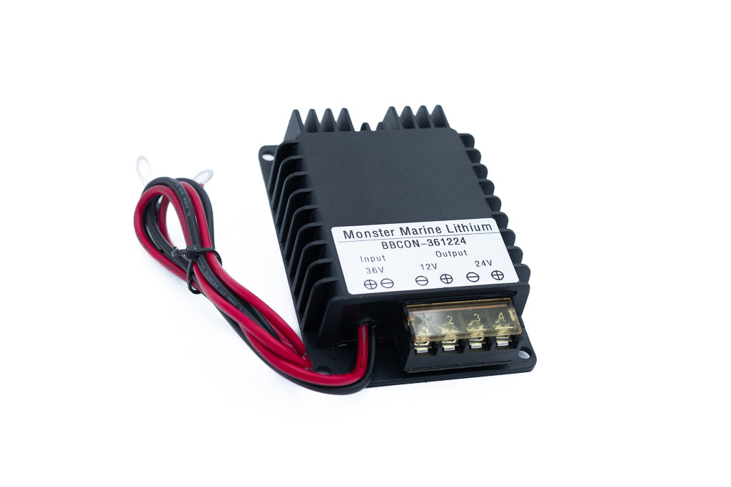 Live sonar 24v/36v- to 12/24v converter “The Bandit” — marine battery equipment, view 2