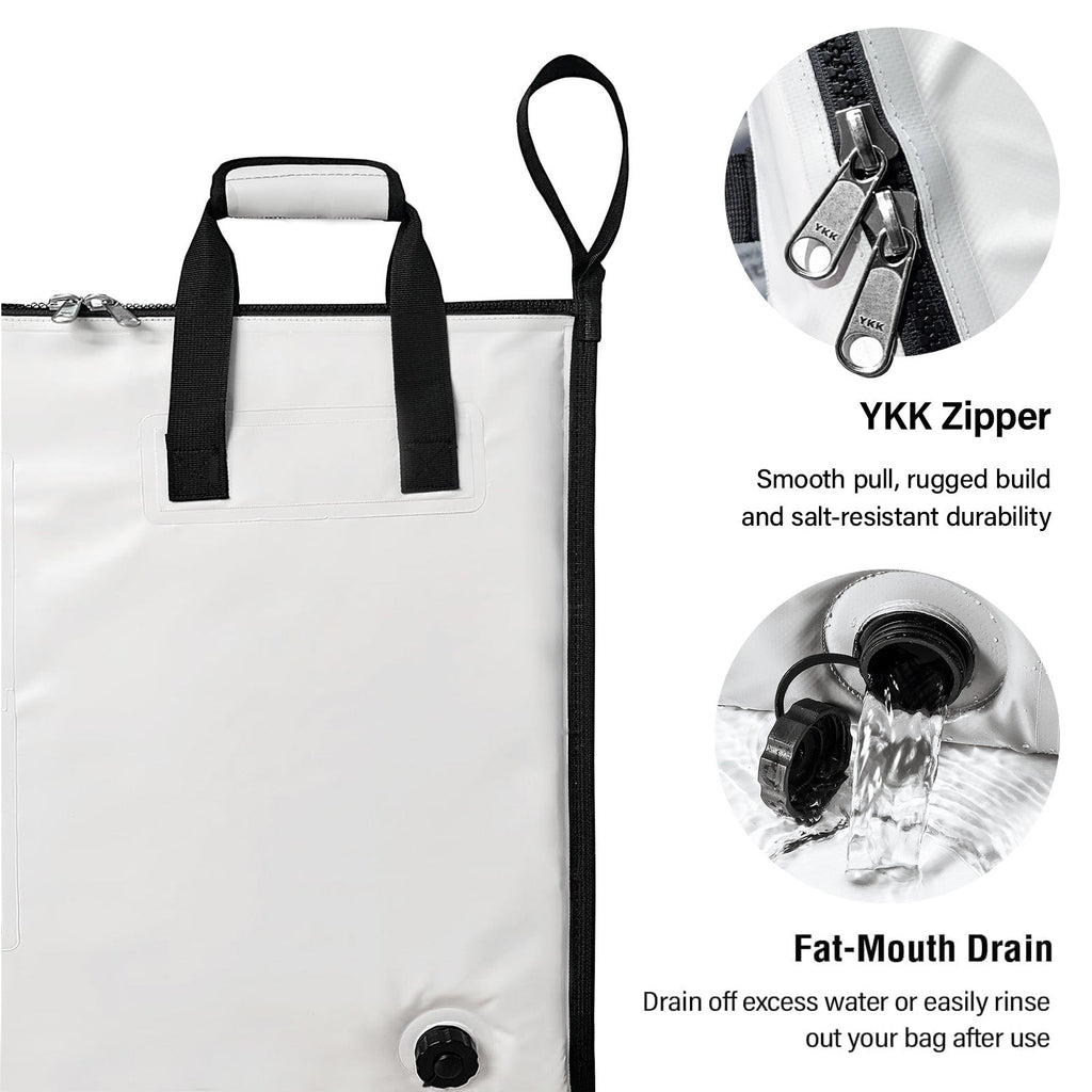 60x24'' Fish Cooler Bag with YKK Zipper, view 4