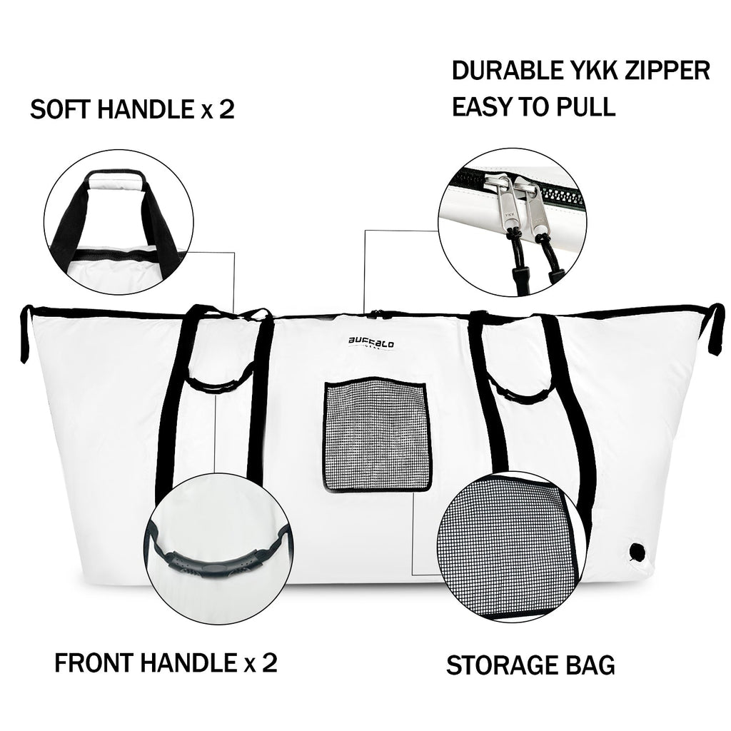 90'' Fish Cooler Bag With YKK Zipper, view 3