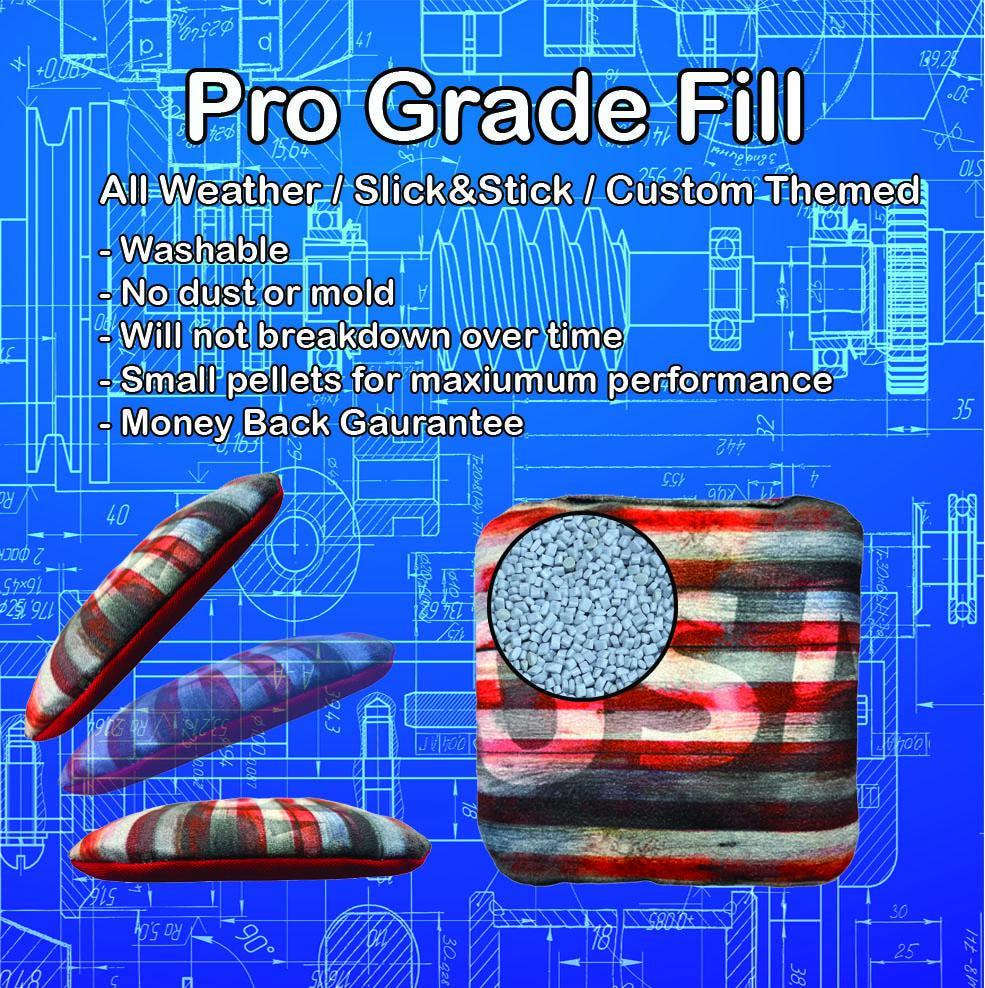 Fishing Lure American Flag Cornhole Boards, view 7