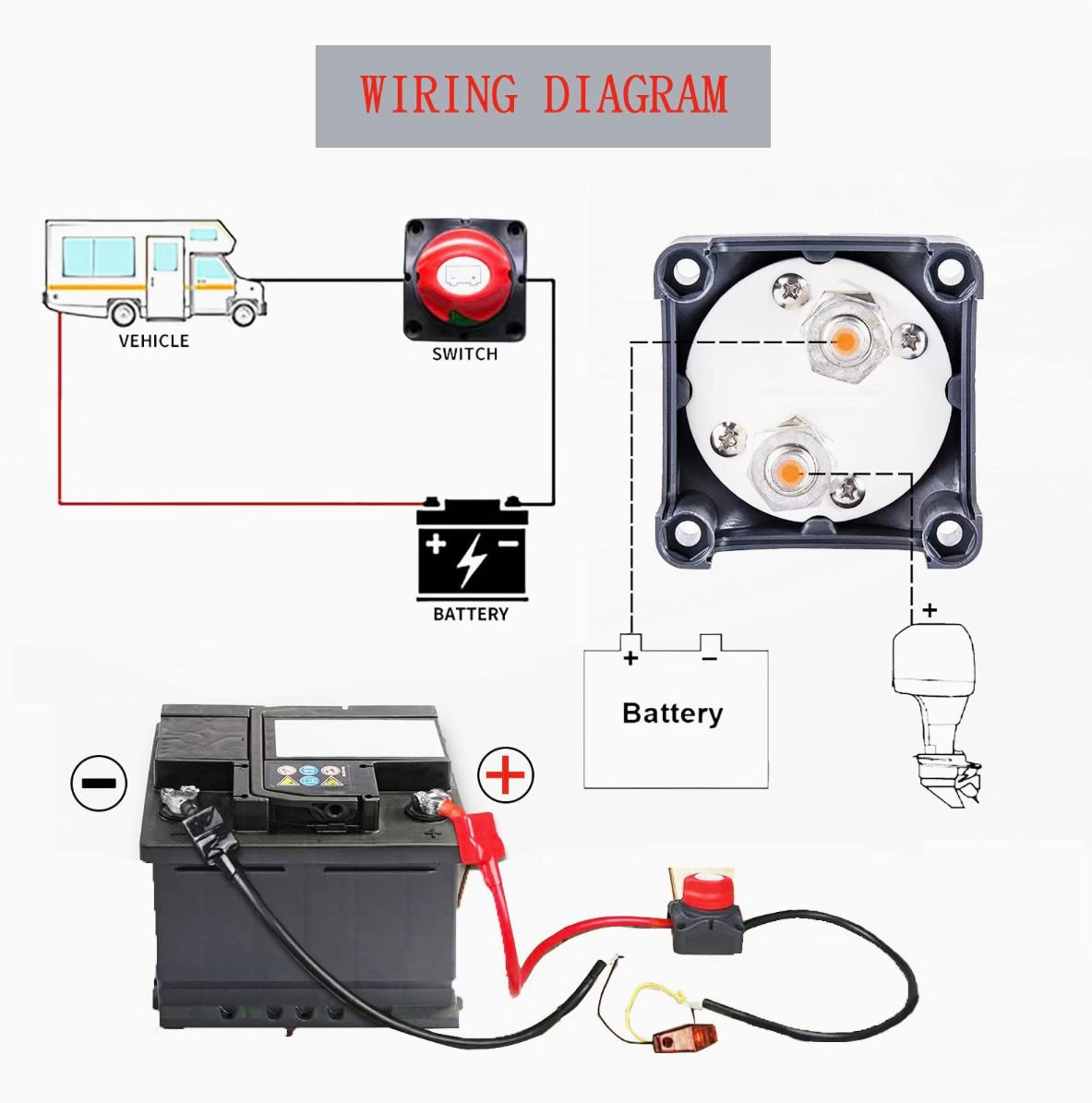 Battery Disconnect Switch On/OFF, view 8