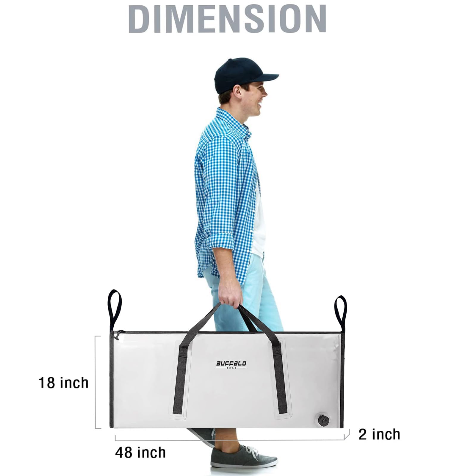 48x18'' Fish Cooler Bag, view 5