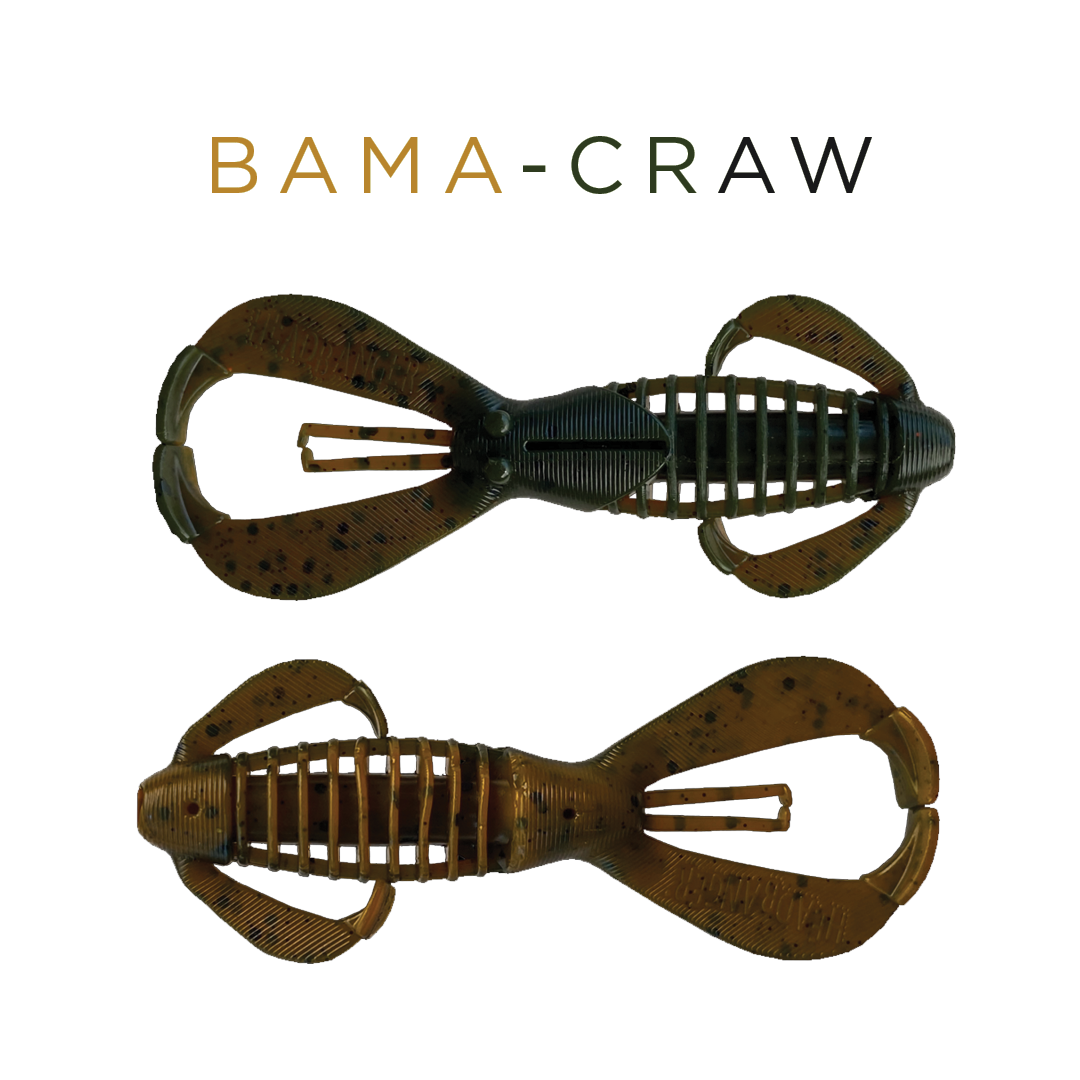 Headbanger BangerBug 3" - Bama Craw - musky lure, view 2