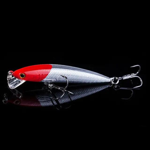 7CM Triple-Sharp Minnow Fishing Lure, view 12