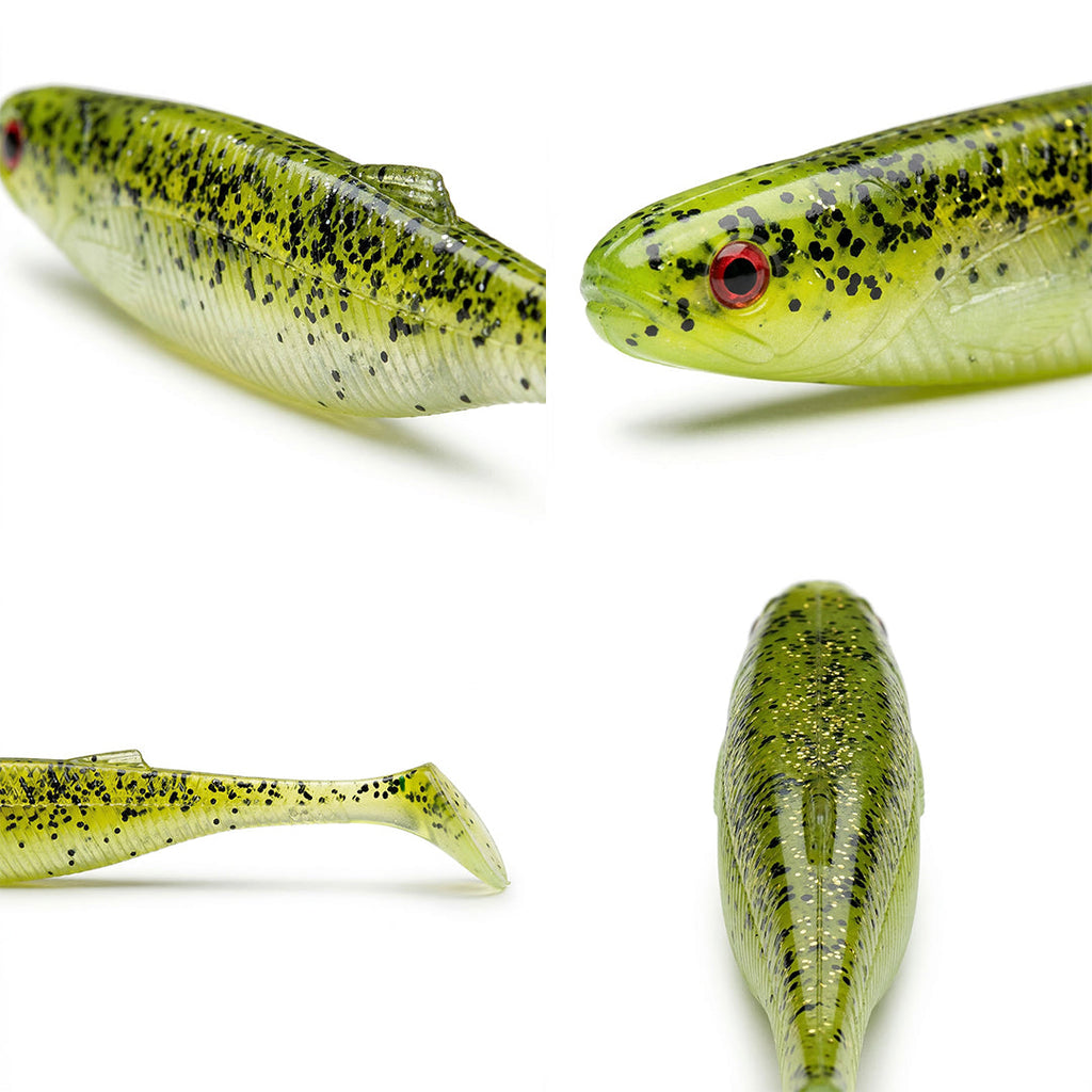 Headbanger BangerShad 4-3/4" 5-pack - musky lure, view 2