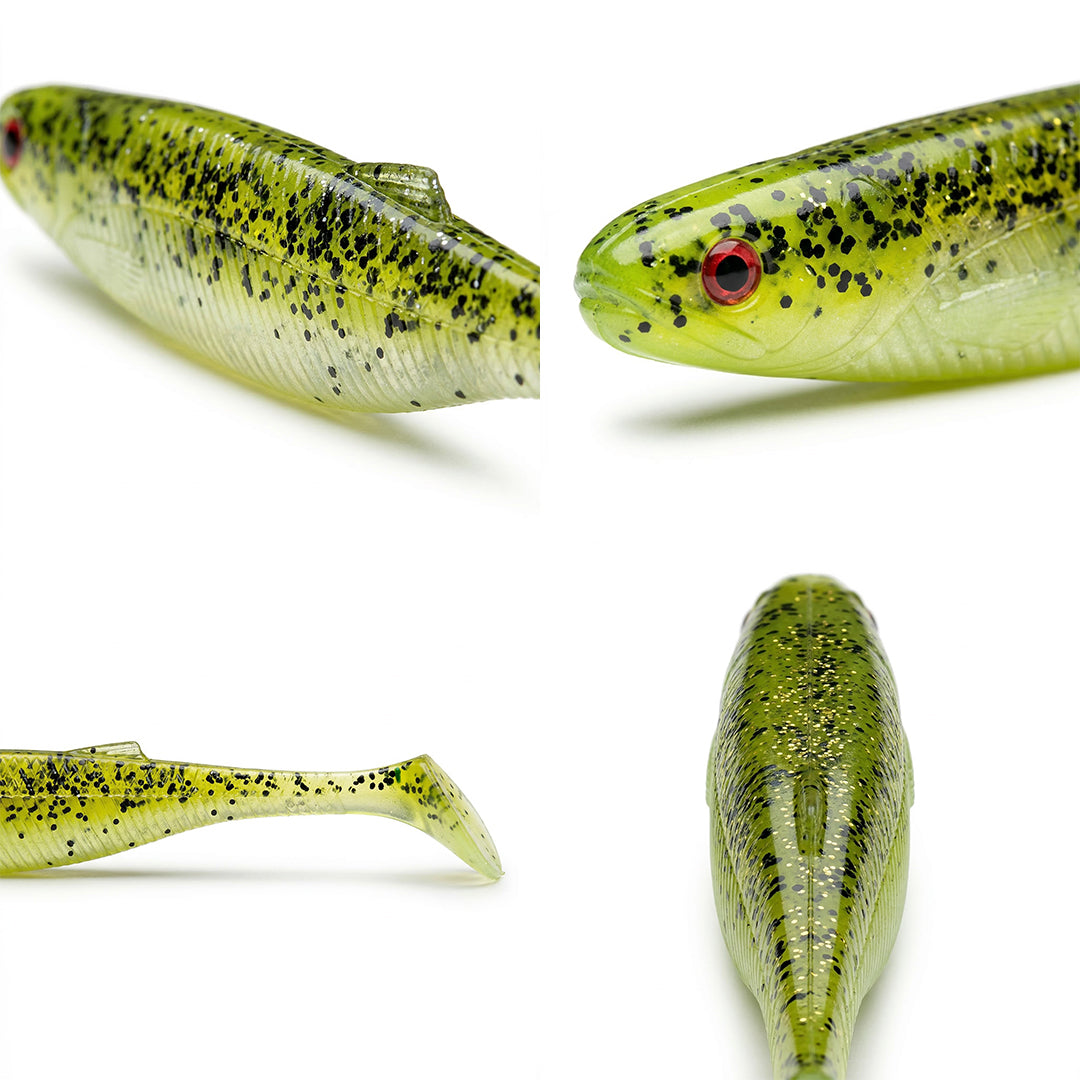 Headbanger BangerShad 4-3/4" 5-pack - musky lure, view 2