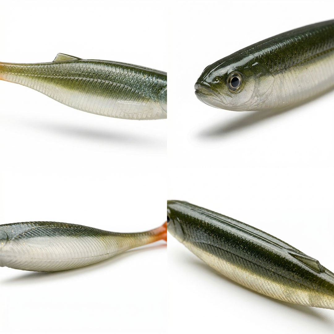 Headbanger BangerShad 3-1/2" 5-pack - musky lure, view 2