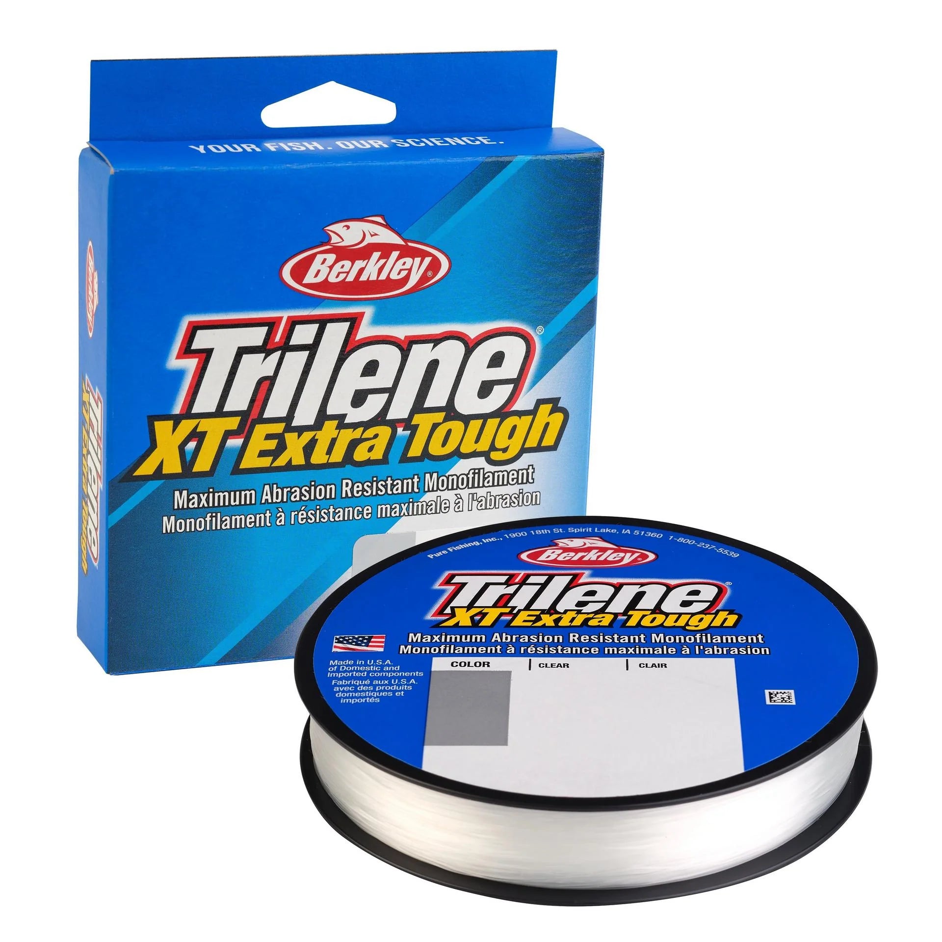 Trilene XT – 8 lb 110 yd — fishing line spool