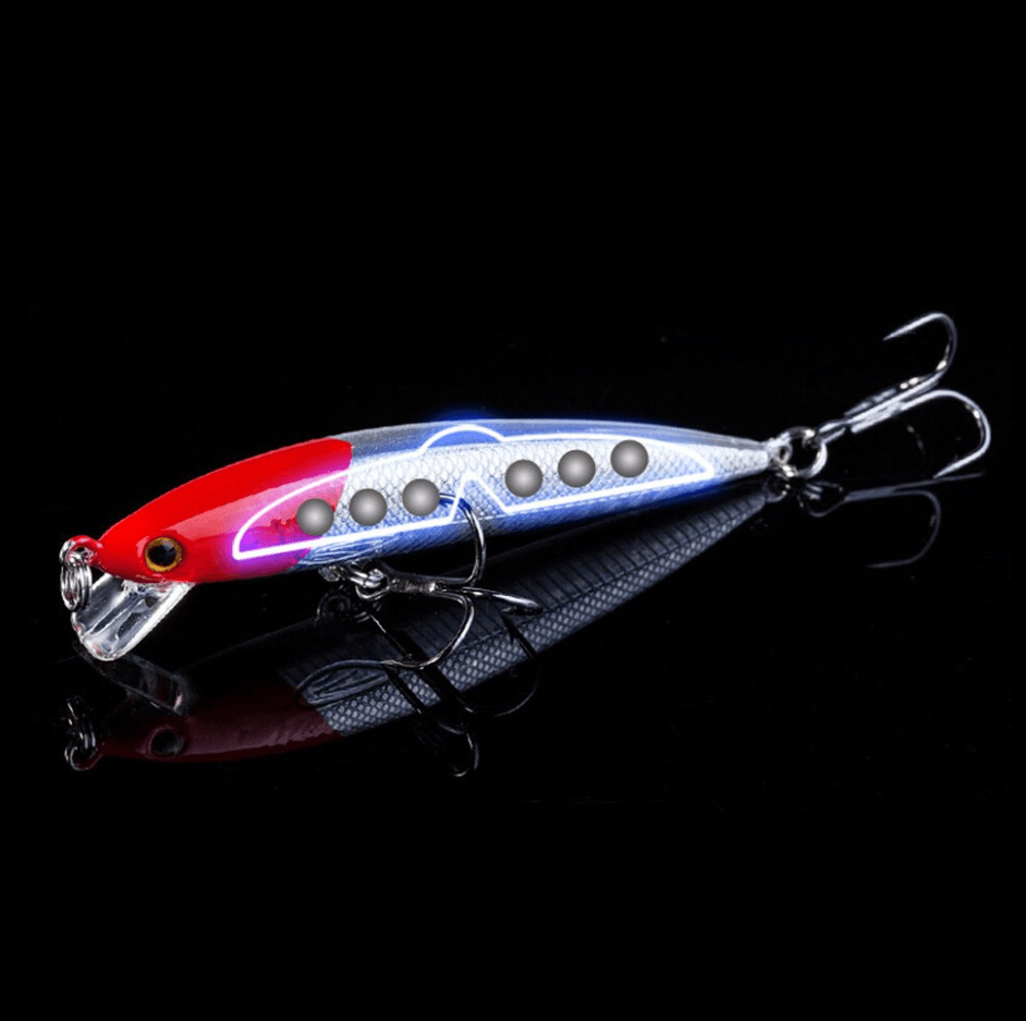 7CM Triple-Sharp Minnow Fishing Lure, view 5