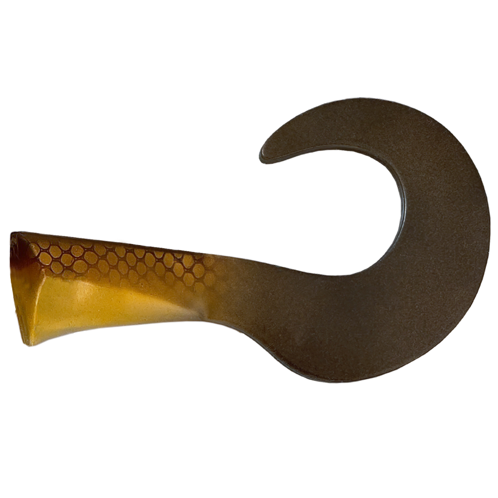 Colossus Curly Replacement Tail - musky lure, view 7