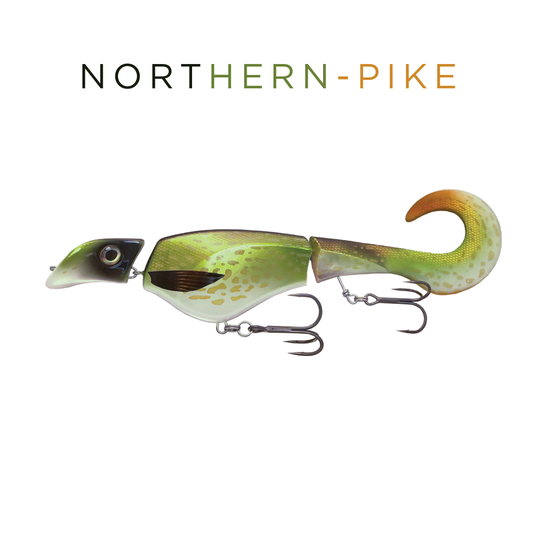 Headbanger Colossus Curly 12" - musky lure, view 8