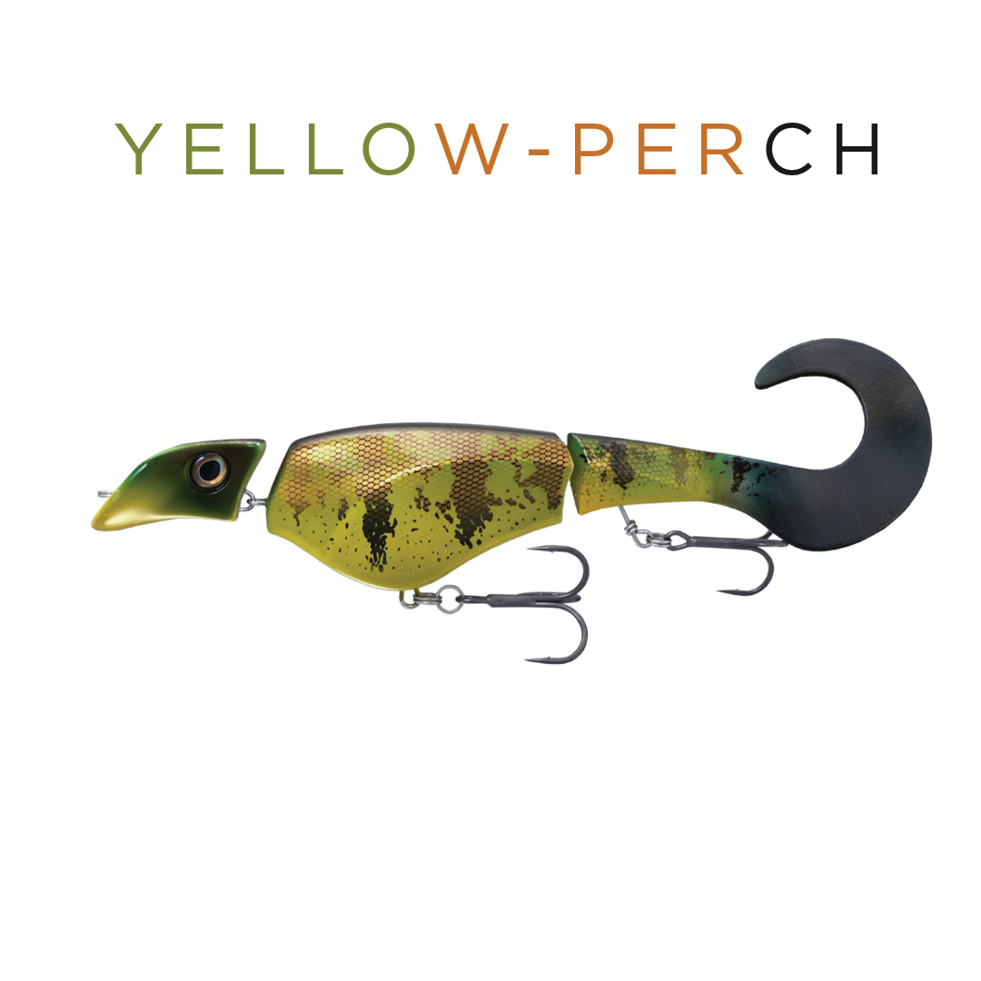 Headbanger Colossus Curly 12" - musky lure, view 12
