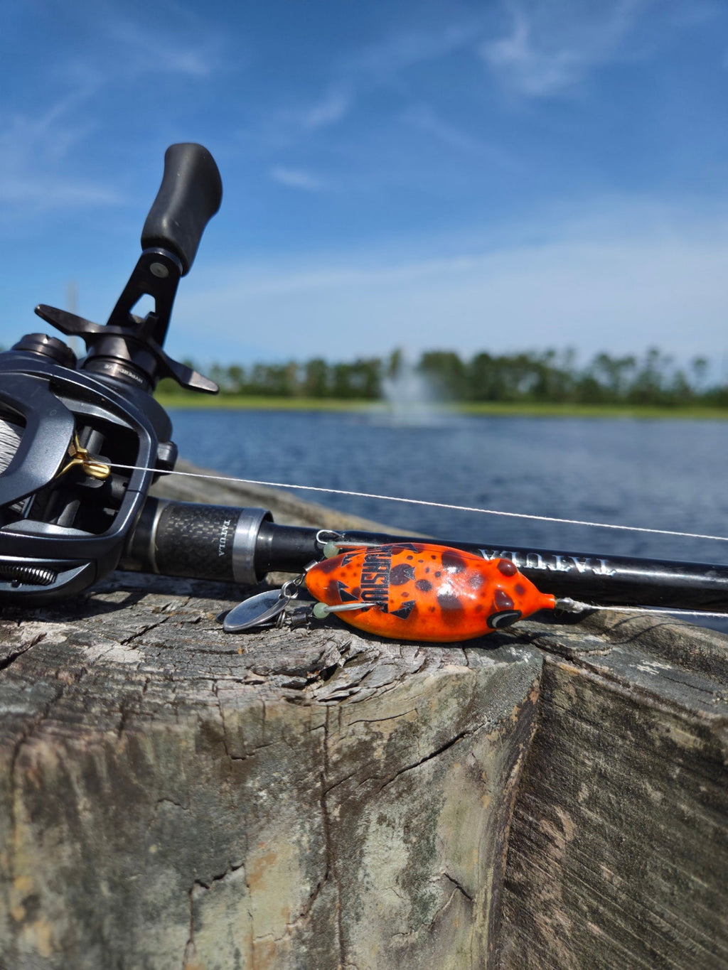 Chop Frog - custom fishing lure