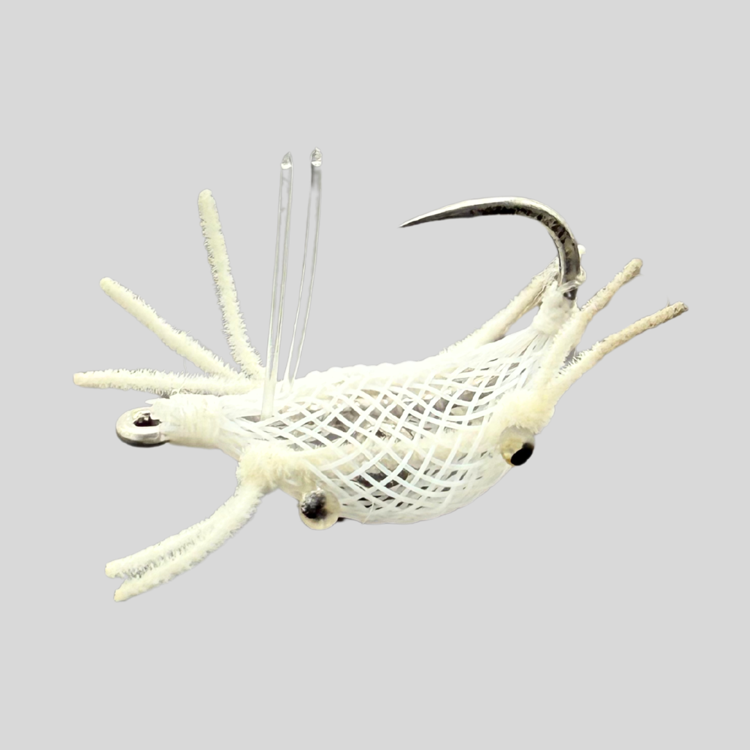 Alphlexo Crab™ by Flymen Fishing Company in Clear